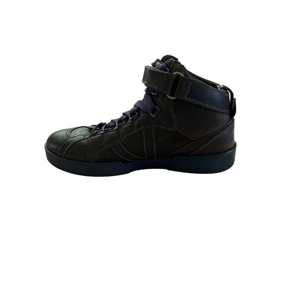 Louis Vuitton Other - Louis Vuitton Sneakers Men’s 8 High Top Leather Brown Purple Authentic BA0097 8